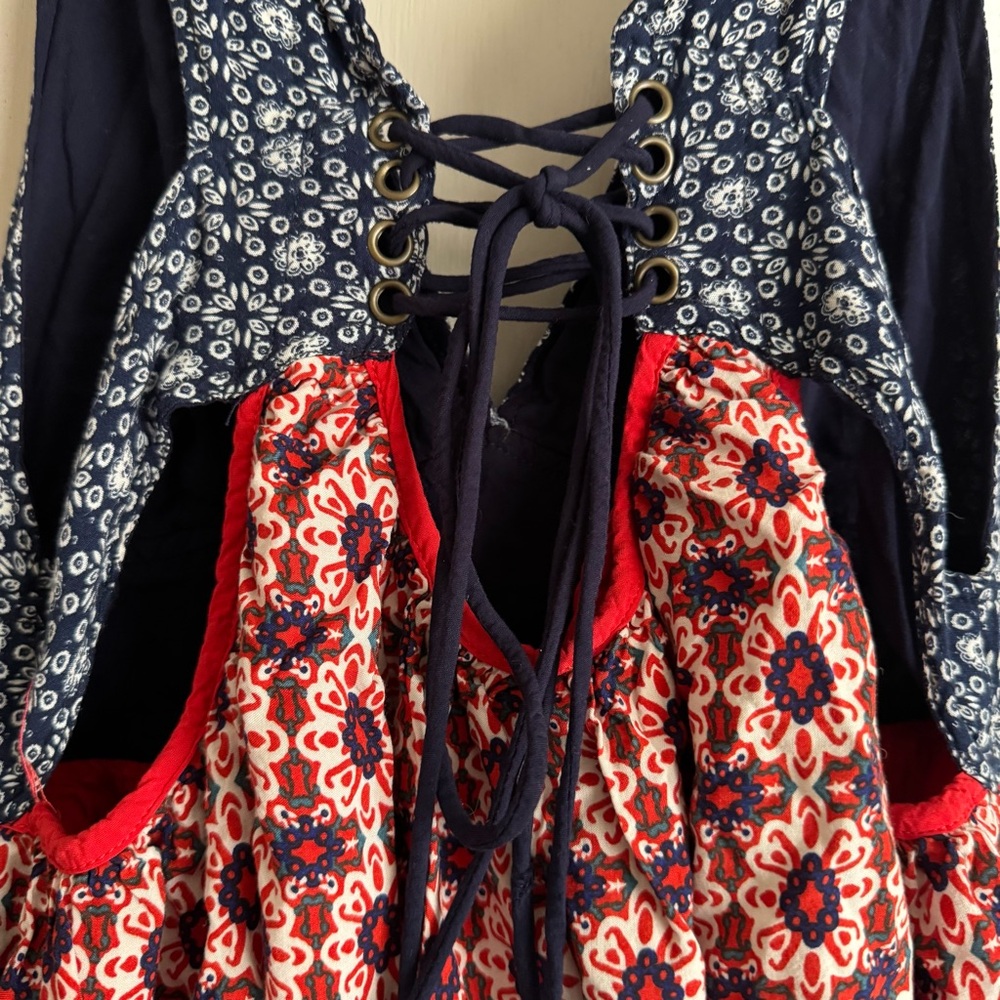 Lulu's Black and Burgundy Floral Mini Dress - Picture 4 of 8